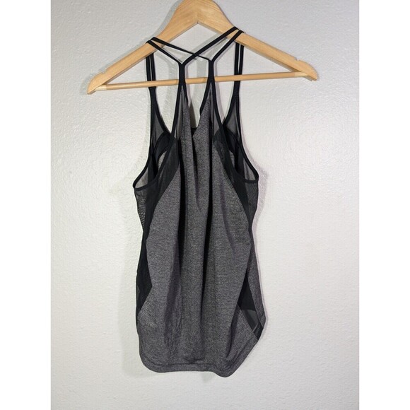 Lululemon Run Off Route Tank Top Black Mesh Size Small/Medium - Picture 6 of 10